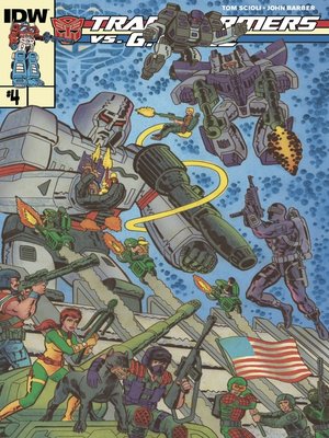 cover image of Transformers vs. G.I. Joe (2014), Issue 4